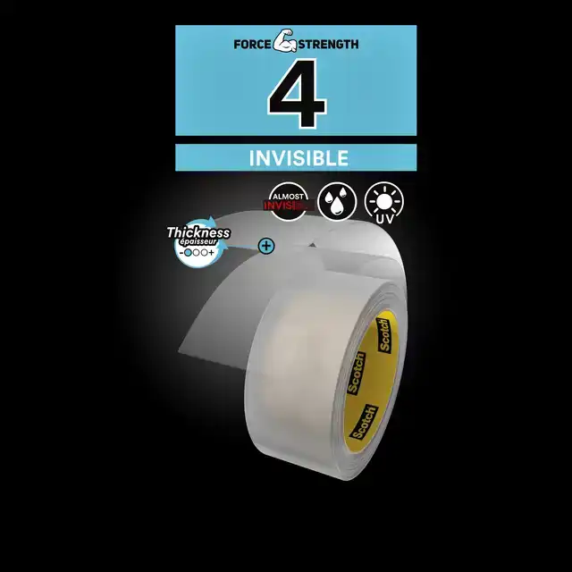 PLAKBAND SCOTCH EXTREMIUM INVISIBLE