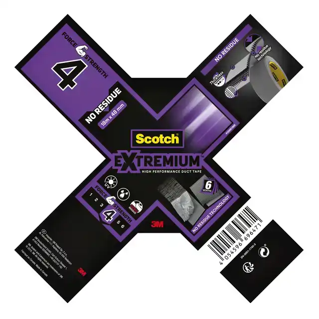 DUCT TAPE SCOTCH EXTREMIUM 18.2MX48MM