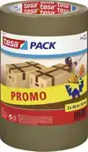 VERPAKKINGSTAPE TESAPACK 66MX50MM BRUIN