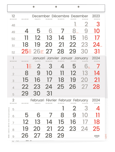 3-MAANDKALENDER 2026 INNI MANAGER