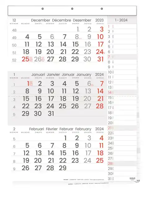 3-MAANDKALENDER 2026 MANAGER