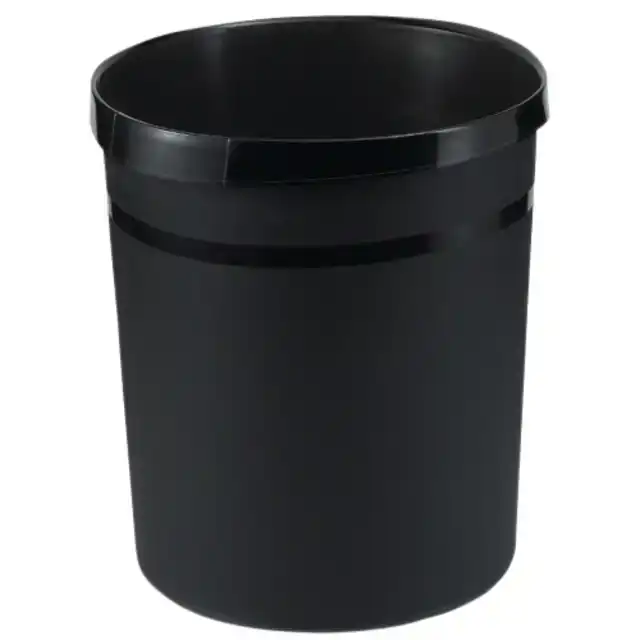 PAPIERBAK HAN GRIP 18L ROND ZWART