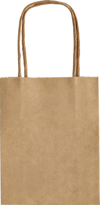 TAS FOLIA KRAFT 125GR 12X15X5.5CM 20