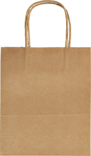 TAS FOLIA KRAFT 125GR 18X21X8CM 20