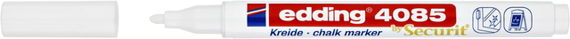 KRIJTSTIFT EDDING 4085 ROND 1-2MM WIT