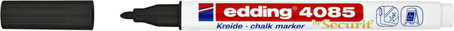 KRIJTSTIFT EDDING 4085 ROND 1-2MM ZWART