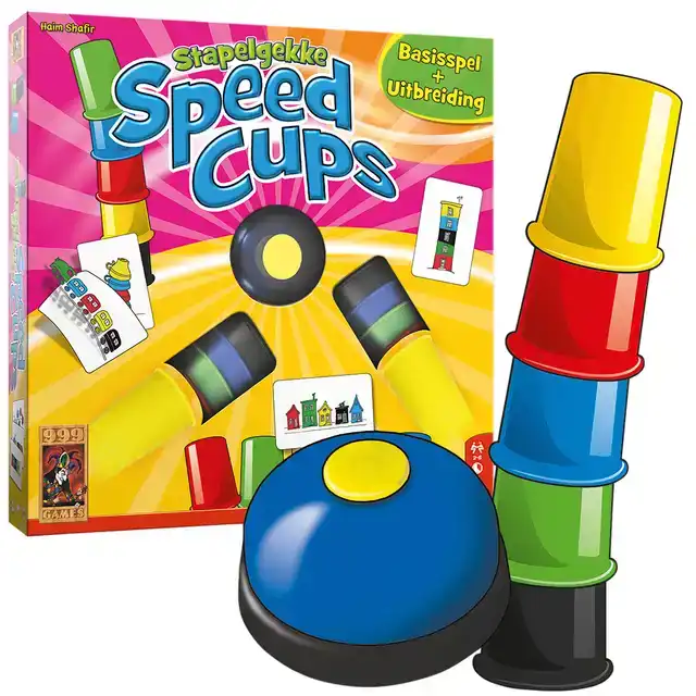 STAPELGEKKE SPEED CUPS 6 SPELERS