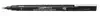 FINELINER UNI-BALL PIN BRUSH F ZWART