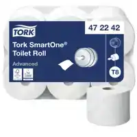 TOILETPAPIER TORK T8 ADVANCED 2LAAGS