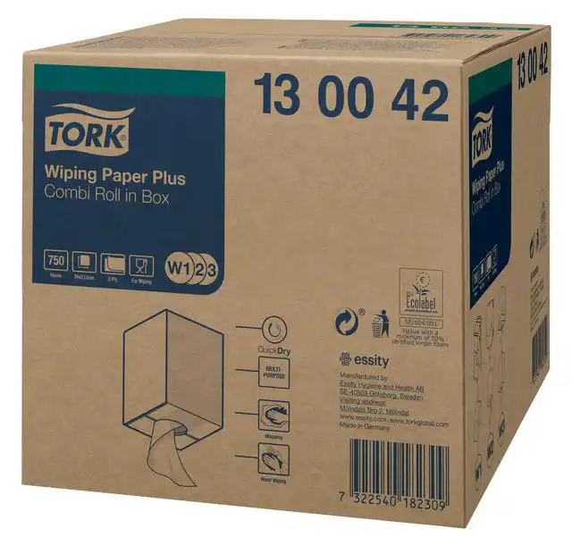 POETSPAPIER TORK W2 PREMIUM 2LAAGS WIT