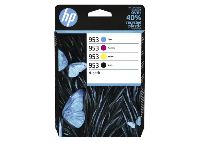 INKTCARTRIDGE HP 6ZC69AE 953 ZWART + 3