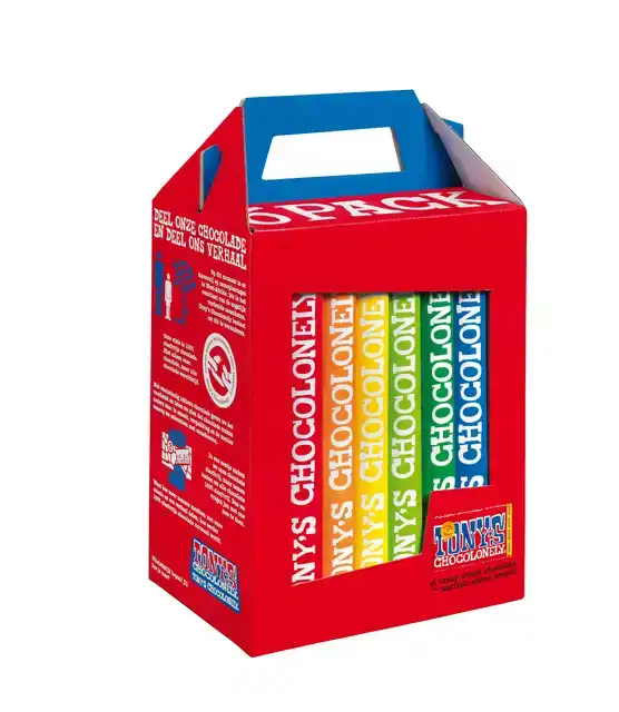 CHOCOLADE TONY CHOCOLONELY RAINBOWPACK