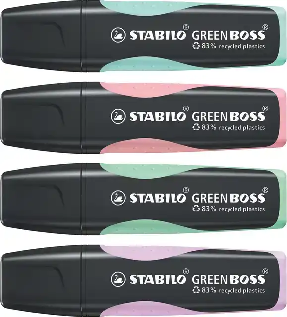 MARKEERSTIFT STABILO GREEN BOSS 6070/4