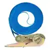 SPANBAND PROPLUS BLAUW MET RATEL 5M