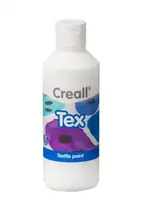 TEXTIELVERF CREALL TEX WIT 250ML
