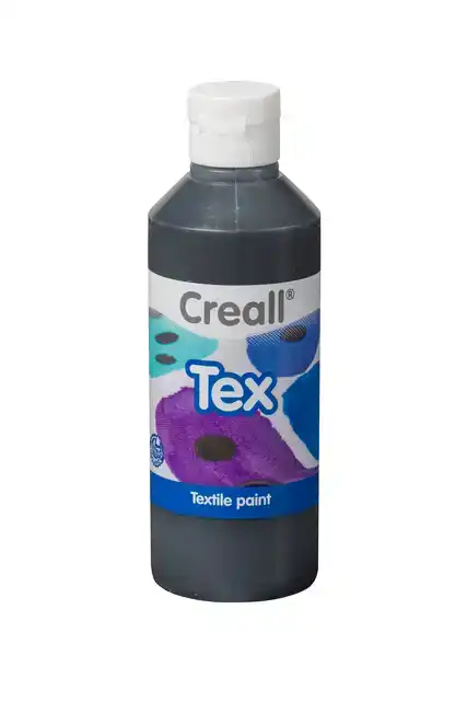 TEXTIELVERF CREALL TEX ZWART 250ML