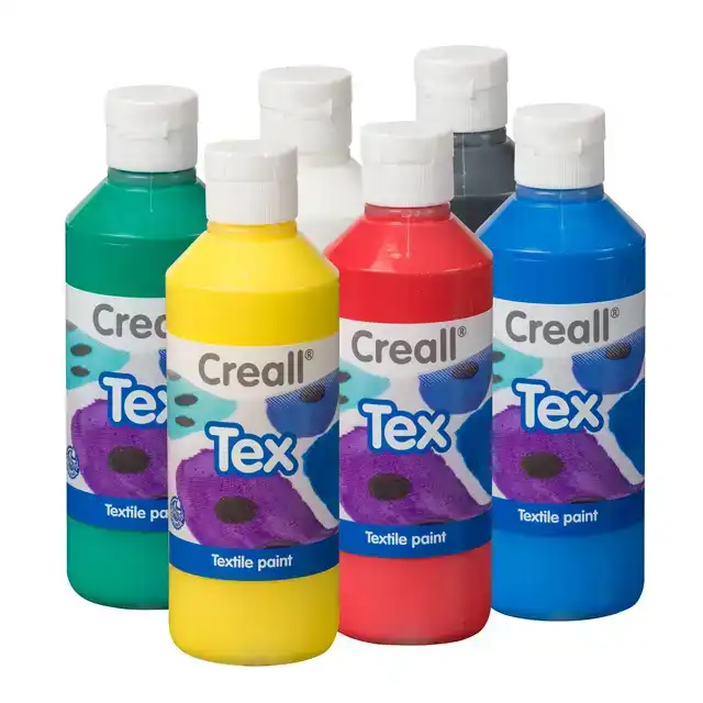 TEXTIELVERF CREALL TEX 6 STUKS 6