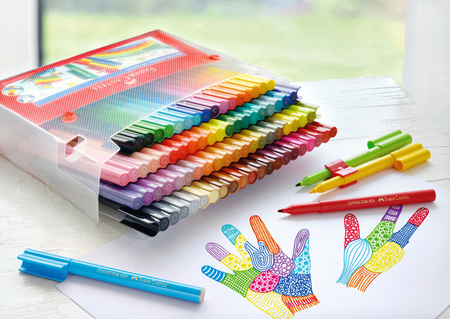 KLEURSTIFT FABER-CASTELL CONNECTOR 80ST