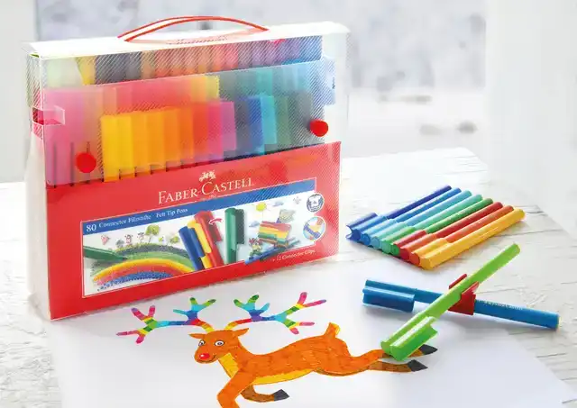 KLEURSTIFT FABER-CASTELL CONNECTOR 80ST