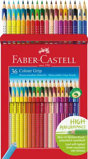 KLEURPOTLOOD FABER-CASTELL 2001 36ST