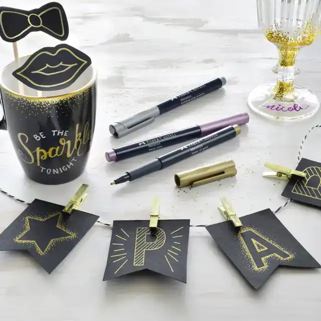 VILTSTIFT FABER-CASTELL METALLIC
