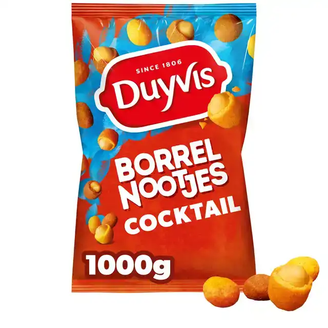 BORRELNOOTJES DUYVIS COCKTAIL ZAK 1000