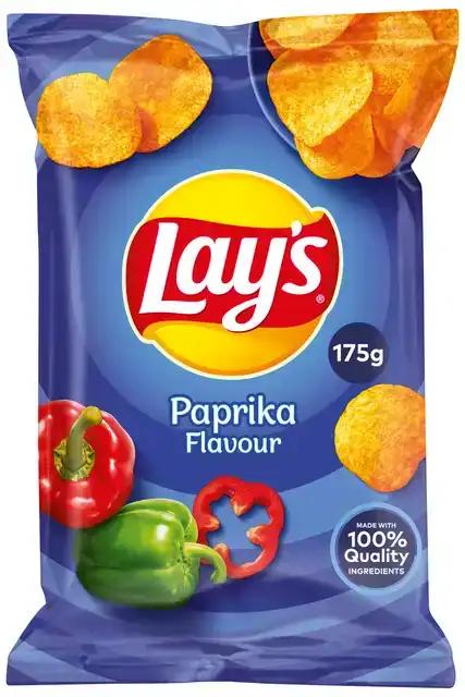 CHIPS LAYS PAPRIKA 175 GRAM