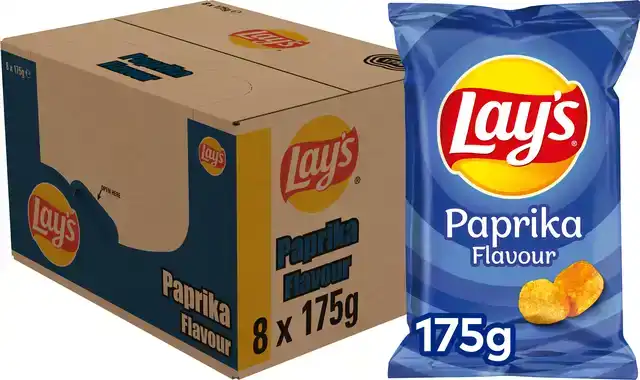 CHIPS LAYS PAPRIKA 175 GRAM