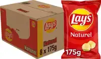 CHIPS LAY'S NATUREL 175 GRAM