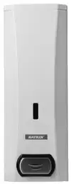 ZEEPDISPENSER KATRIN METAAL 1000ML WIT