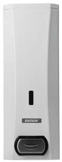 ZEEPDISPENSER KATRIN METAAL 1000ML WIT