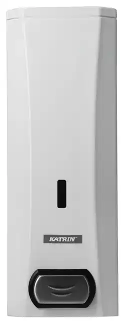 ZEEPDISPENSER KATRIN METAAL 1000ML WIT