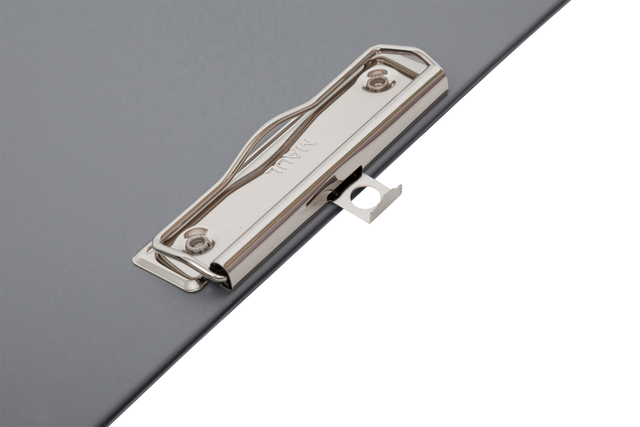 KLEMBORD MAUL A4 STAAND PVC ZILVERGRIJS