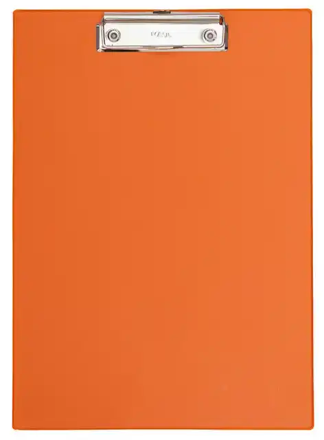 KLEMBORD MAUL A4 STAAND PVC NEON ORANJE