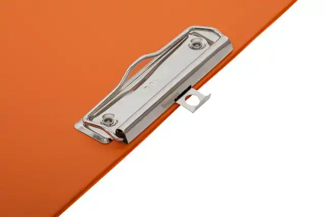 KLEMBORD MAUL A4 STAAND PVC NEON ORANJE
