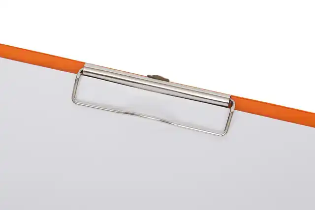 KLEMBORD MAUL A4 STAAND PVC NEON ORANJE