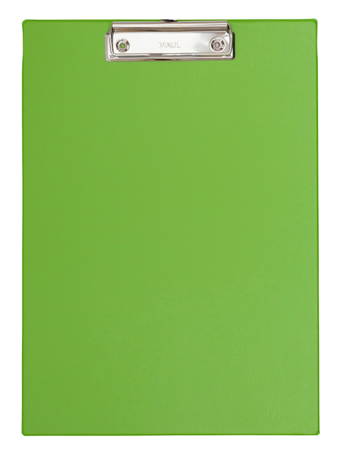 KLEMBORD MAUL A4 STAAND PVC NEON GROEN