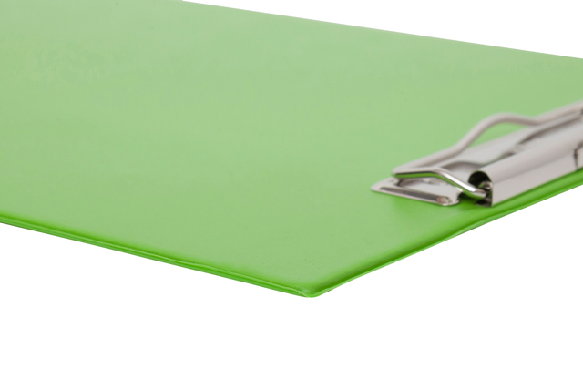 KLEMBORD MAUL A4 STAAND PVC NEON GROEN
