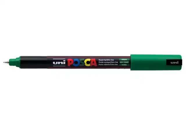 VERFSTIFT POSCA PC1MR EF DONKERGROEN