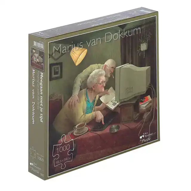 MEEGAAN MET JE TIJD - MARIUS VAN DOKKUM (1000) ART REVISITED