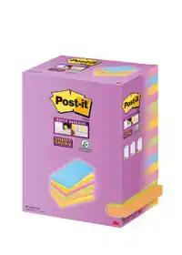 MEMOBLOK POST-IT 655 127X76MM ASSORTI