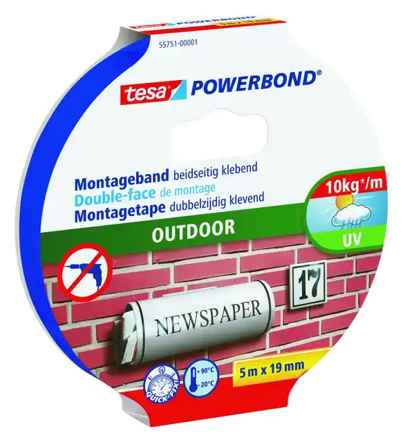 MONTAGETAPE TESA OUTDOOR DUBBELZ