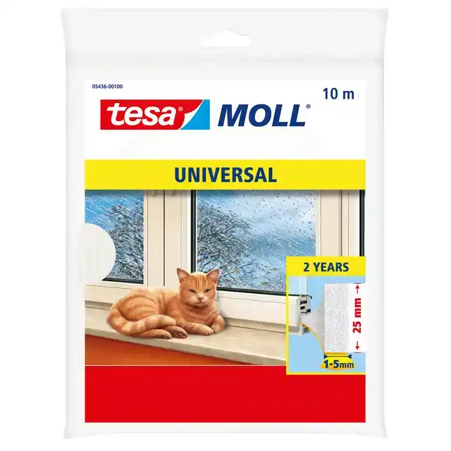 TOCHTSTRIP TESAMOLL UNI ZELFKL 10MX25MM