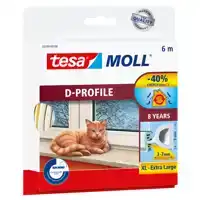 TOCHTSTRIP TESAMOLL D-PROFIEL RUBBER