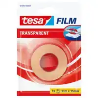 PLAKBAND TESAFILM 33MX15MM TRANSPARANT