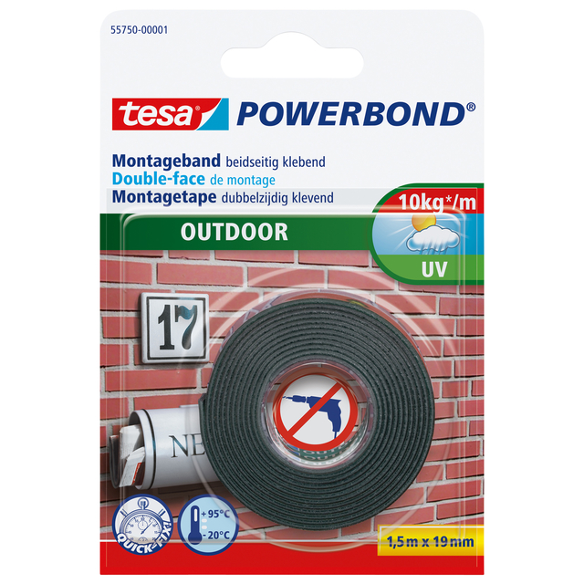 MONTAGETAPE TESA OUTDOOR DUBBELZ