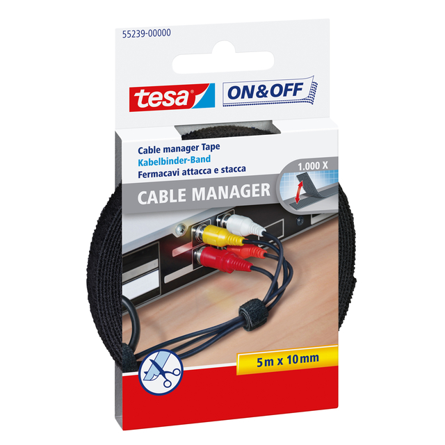 KABELMANAGER TESA ON OFF BUNDELEN
