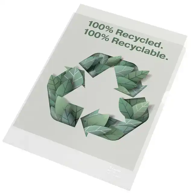 L-MAP ESSELTE A4 GERECYCLED TRANSPARANT