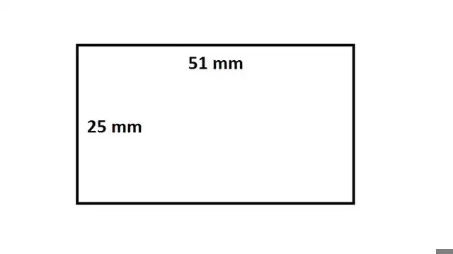 LABELETIKET IEZZY 880199-025D 51X25MM