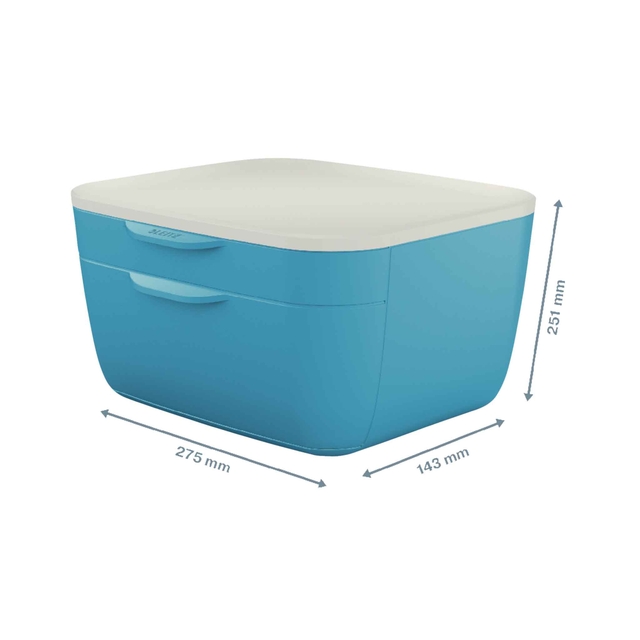 LADENBLOK LEITZ COSY 2 LADEN BLAUW
